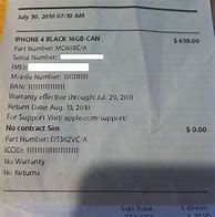 Image result for iPhone 6 Sales Receipt Boost Mobile