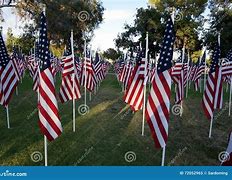 Image result for Sunset with American Flag On Memorial Day