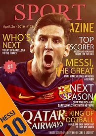 Image result for Sports Magazine Cover Template