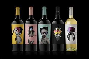 Image result for Wine Bottle Label Design