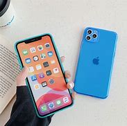 Image result for iPhone 11 with a Blue Case and a Ring