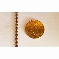 Image result for Brass Ball Chain Sizes