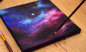 Image result for Pink Galaxy Painting