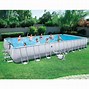Image result for Permanent Rectangular Above Ground Pools