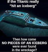 Image result for Titanic Ice Meme