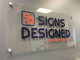 Image result for Acrylic Sign with Standoffs