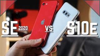Image result for Galaxy S10e Size and iPhone SE 2020 Size