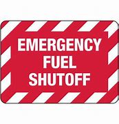 Image result for Emergency Gas Shut Off Button
