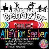 Image result for Attention-Seeking Behavior Worksheets