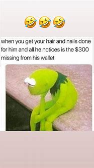 Image result for Kermit Nail-Biting Meme