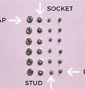 Image result for Nylon Snap Button