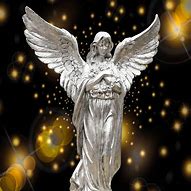 Image result for Silver Christmas Angels