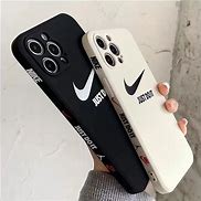 Image result for An iPhone 11 Black and White Nike Case