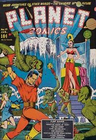 Image result for Planet Comics No. 11 Giant Flash Album