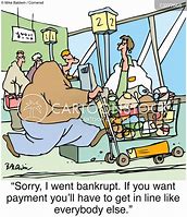 Image result for Bankruptcy Cartoon