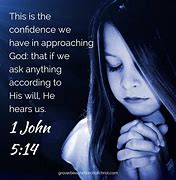 Image result for 1 John 5 14 KJV