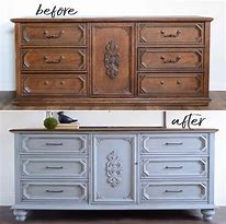 Image result for Old Furniture Makeover Before and After