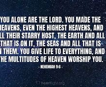 Image result for Nehemiah 9:6