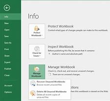 Image result for Recover Excel Document
