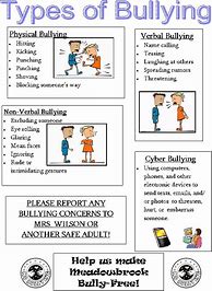 Image result for Bullying Handouts