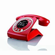 Image result for Retro-Style Cordless Phone