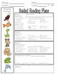 Image result for Group Guided Reading Lesson Plan for Grade 1