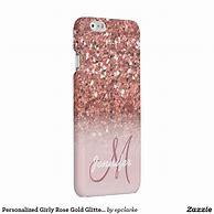 Image result for rose gold glitter cases