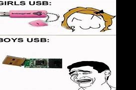 Image result for Girl USB Meme
