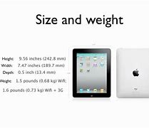 Image result for iPad Tech Specs