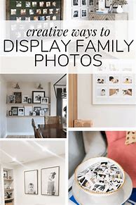 Image result for Ways to Display Family Pictures On Wall