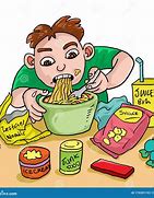Image result for Eating Junk Food Clip Art