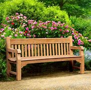 Image result for Outdoor Wood Park Benches