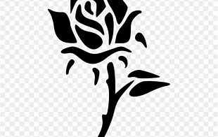 Image result for Rose Silhouette Clip Art