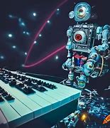 Image result for Piano Robot