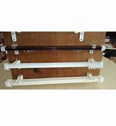 Image result for Polished Silver Curtain Rods