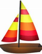 Image result for Sailing Boat Emoji