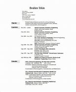Image result for Electronics and Communication Engineering Resume