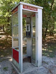 Image result for American Flat Corp Red Telephone Booth