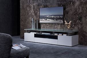 Image result for Glass Top TV Stand