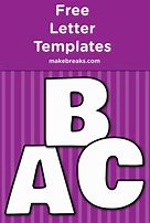 Image result for Bold Letters Template Z