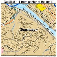 Image result for Charleston West Virginia Map