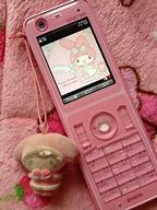 Image result for Hello Kitty Flip Phone Aesthetic
