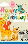 Image result for Funny Animal Birthday Cartoons