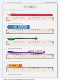 Image result for Using a Ruler Worksheet
