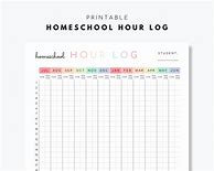 Image result for Free Printable Homeschool Log