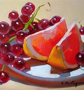 Image result for Art Red Fruits