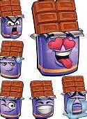 Image result for Cartoon Chocolate Bar Clip Art