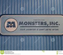Image result for Monsters Inc. Sign