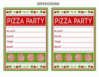 Image result for Pizza Party Invitation Template