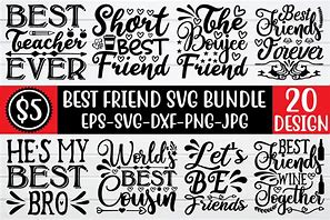 Image result for Best Friends SVG Ornament